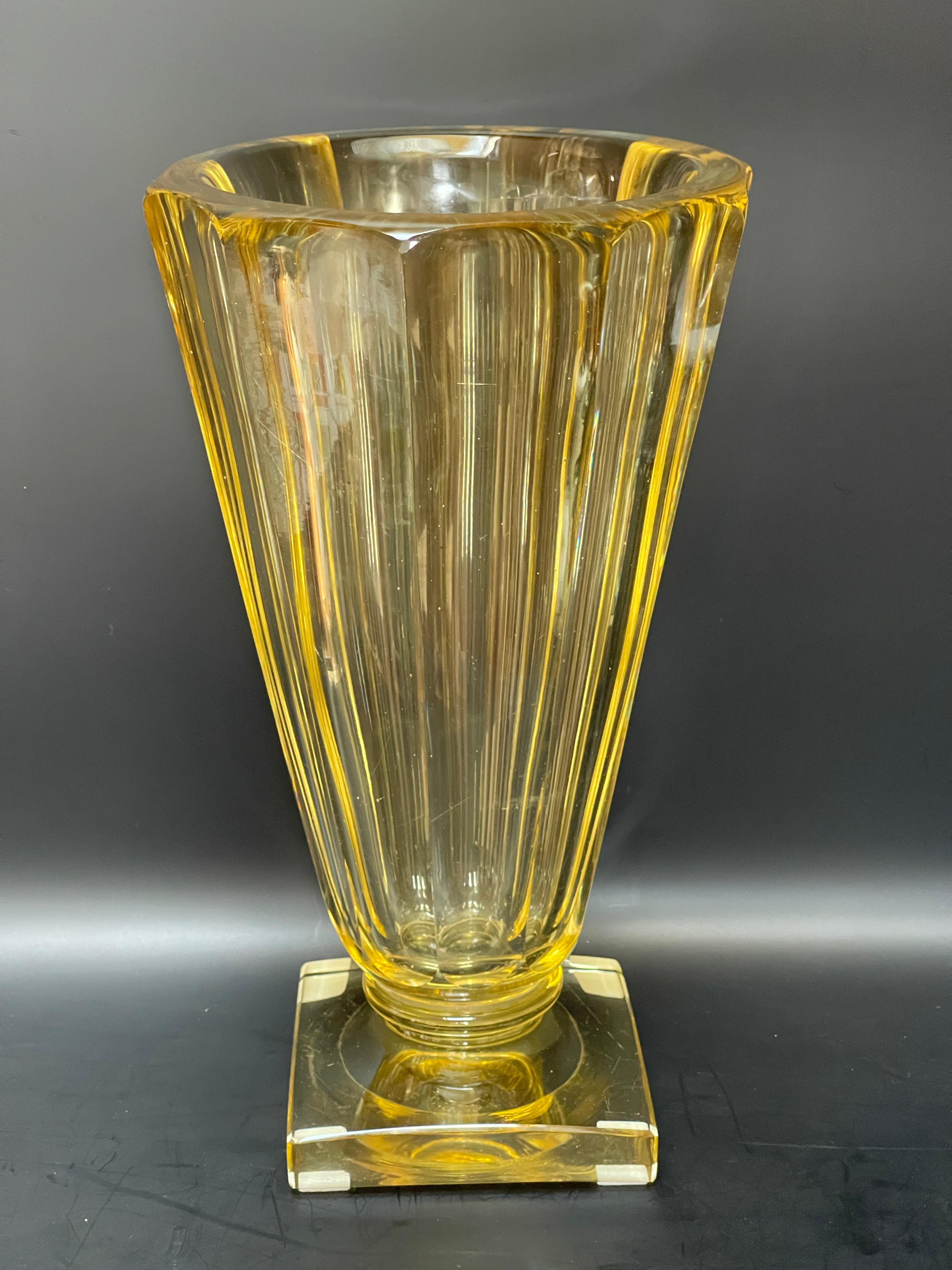 Daum Nancy Art Deco Vase 7