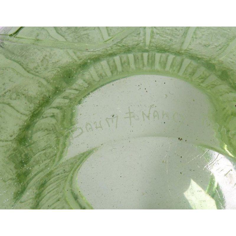 Etched Daum Nancy Art Deco Vase