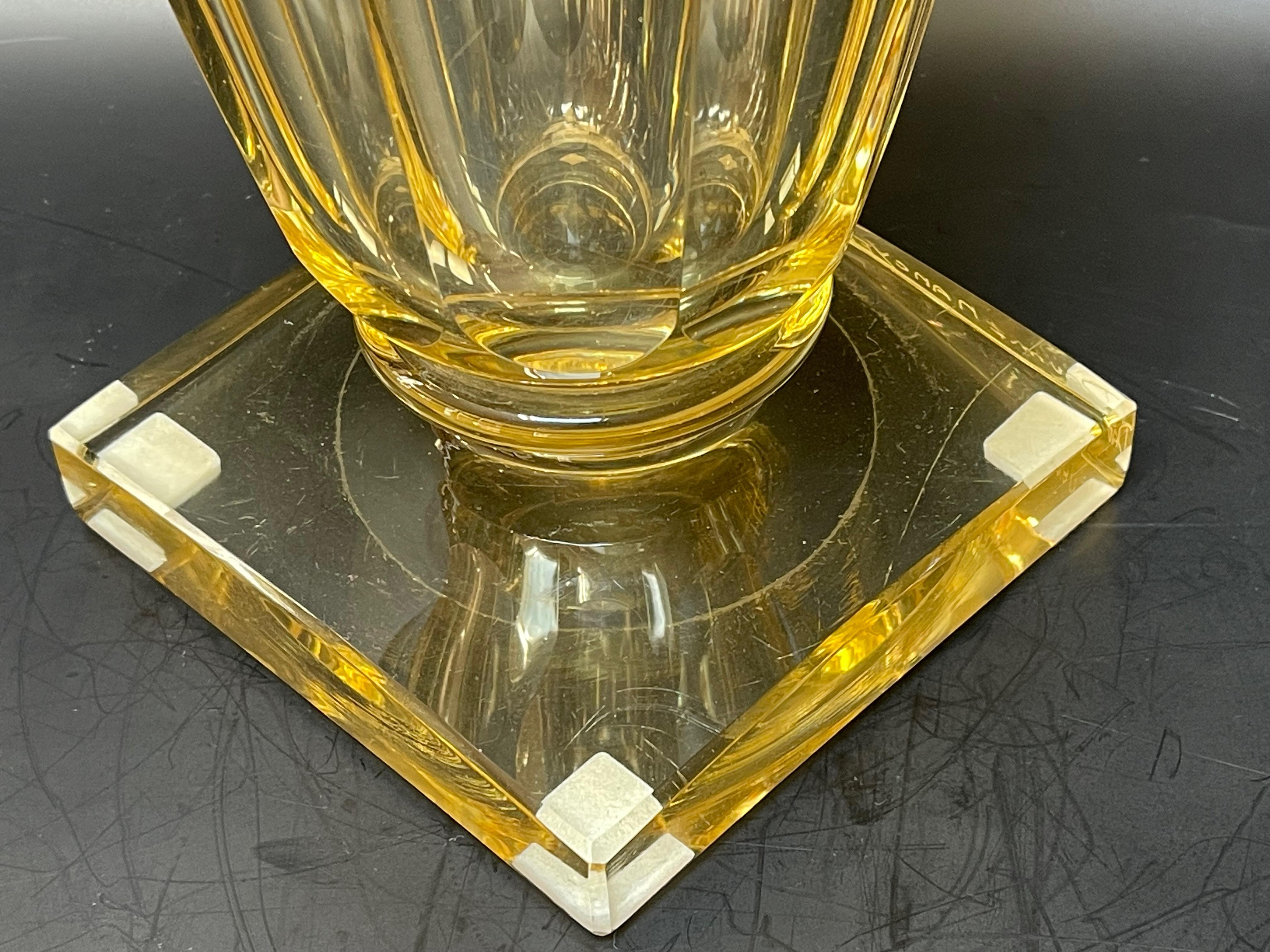 Daum Nancy Art Deco Vase 1
