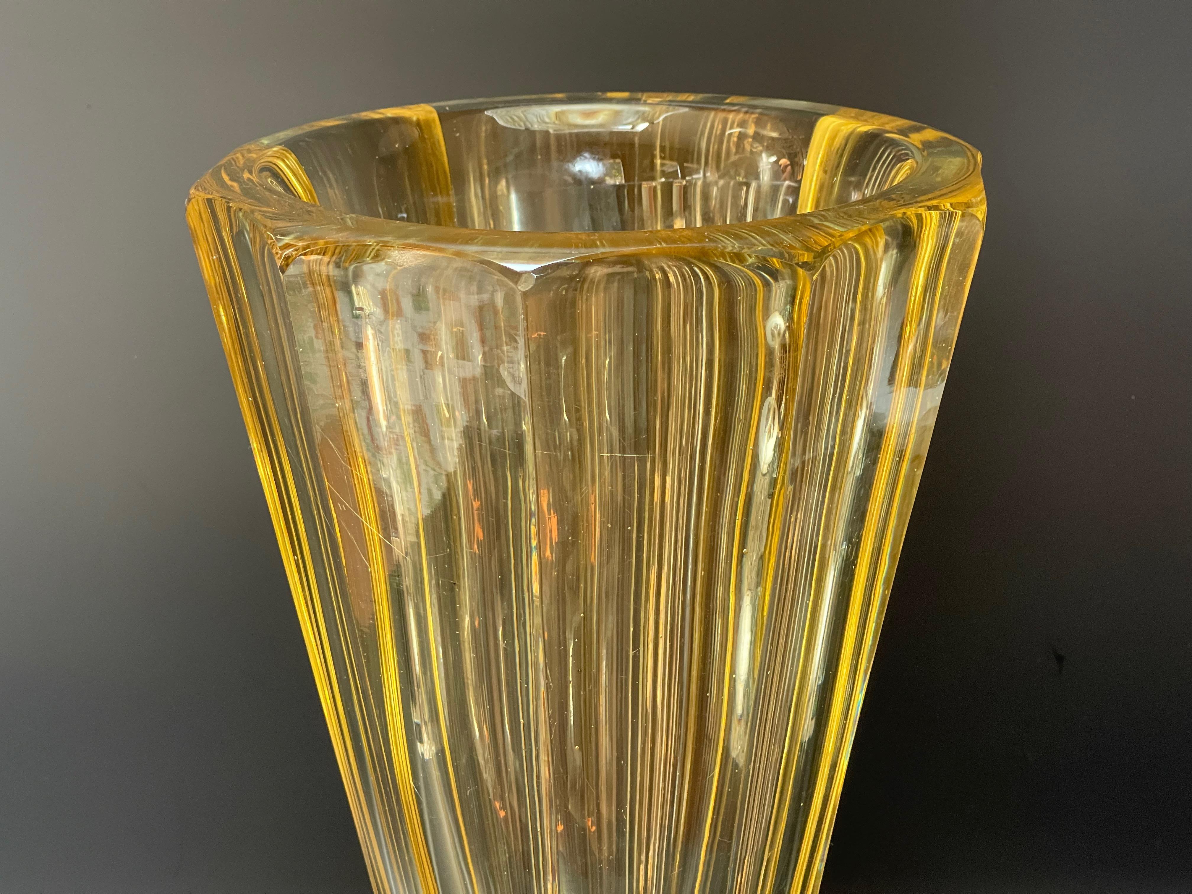 Daum Nancy Art Deco Vase 3