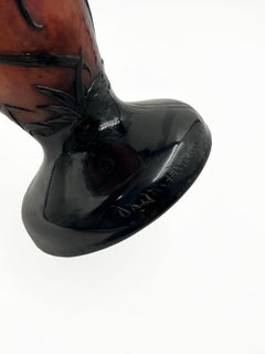 Daum Nancy Art Glass Vase, France, Early 20th Century