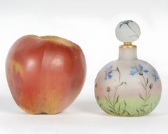 Daum Nancy — Art Nouveau « Bleuets » Perfume Bottle, circa 1900