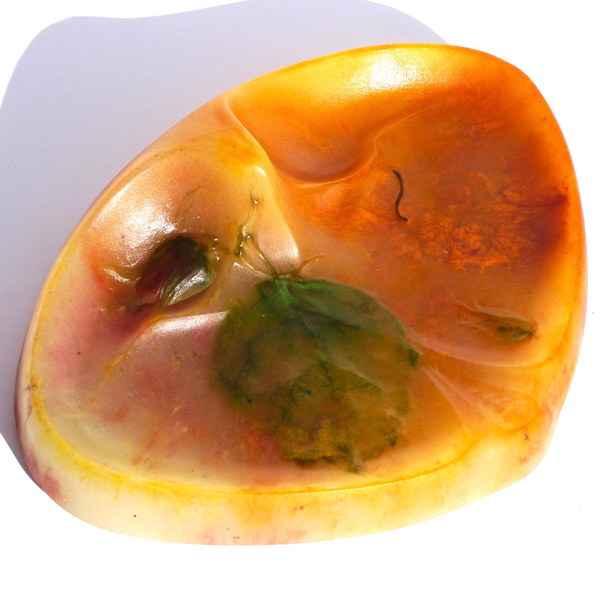 Cotto in fornace Daum Nancy Art Nouveau Pate de Verre 