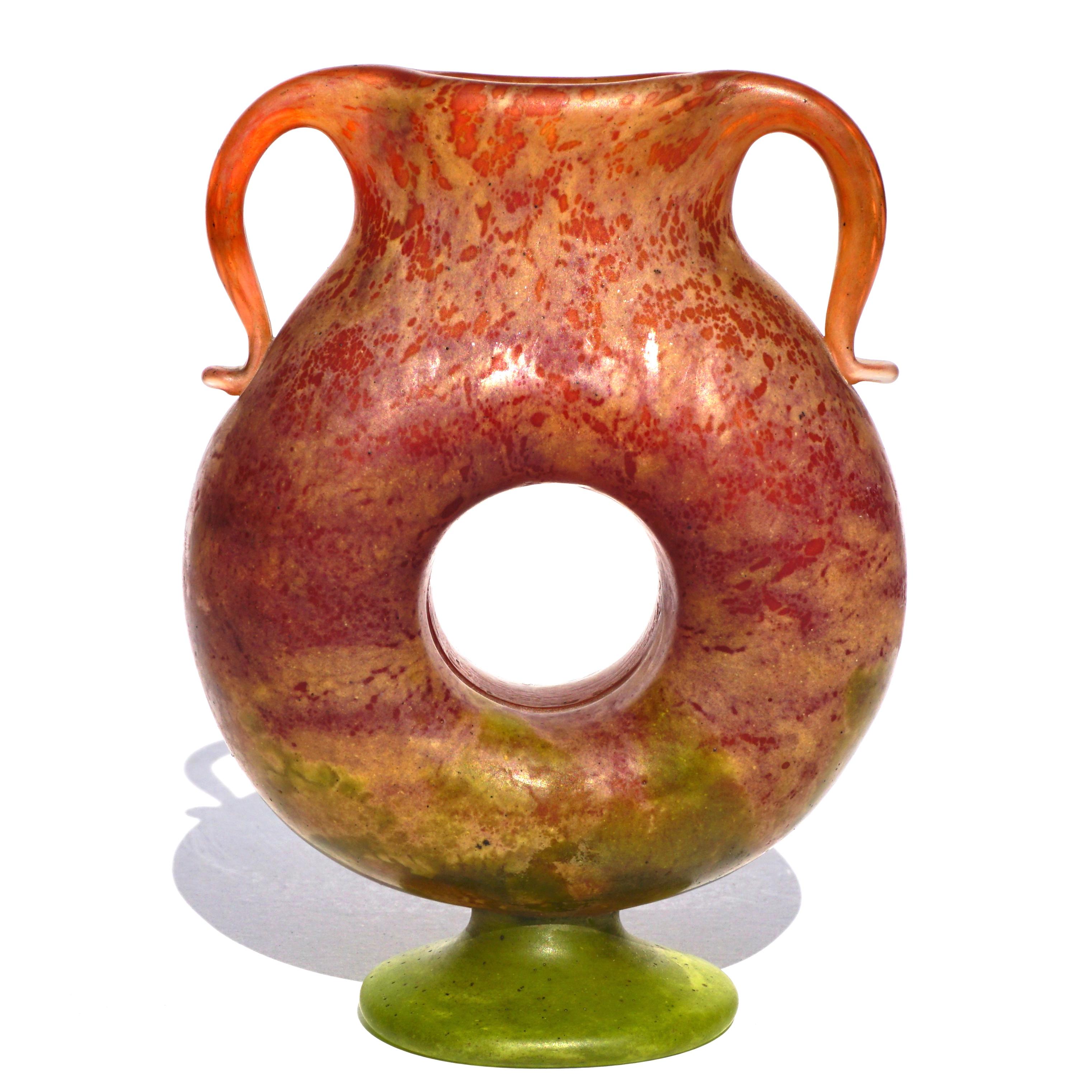 Français Vase Art nouveau Daum Nancy en vente