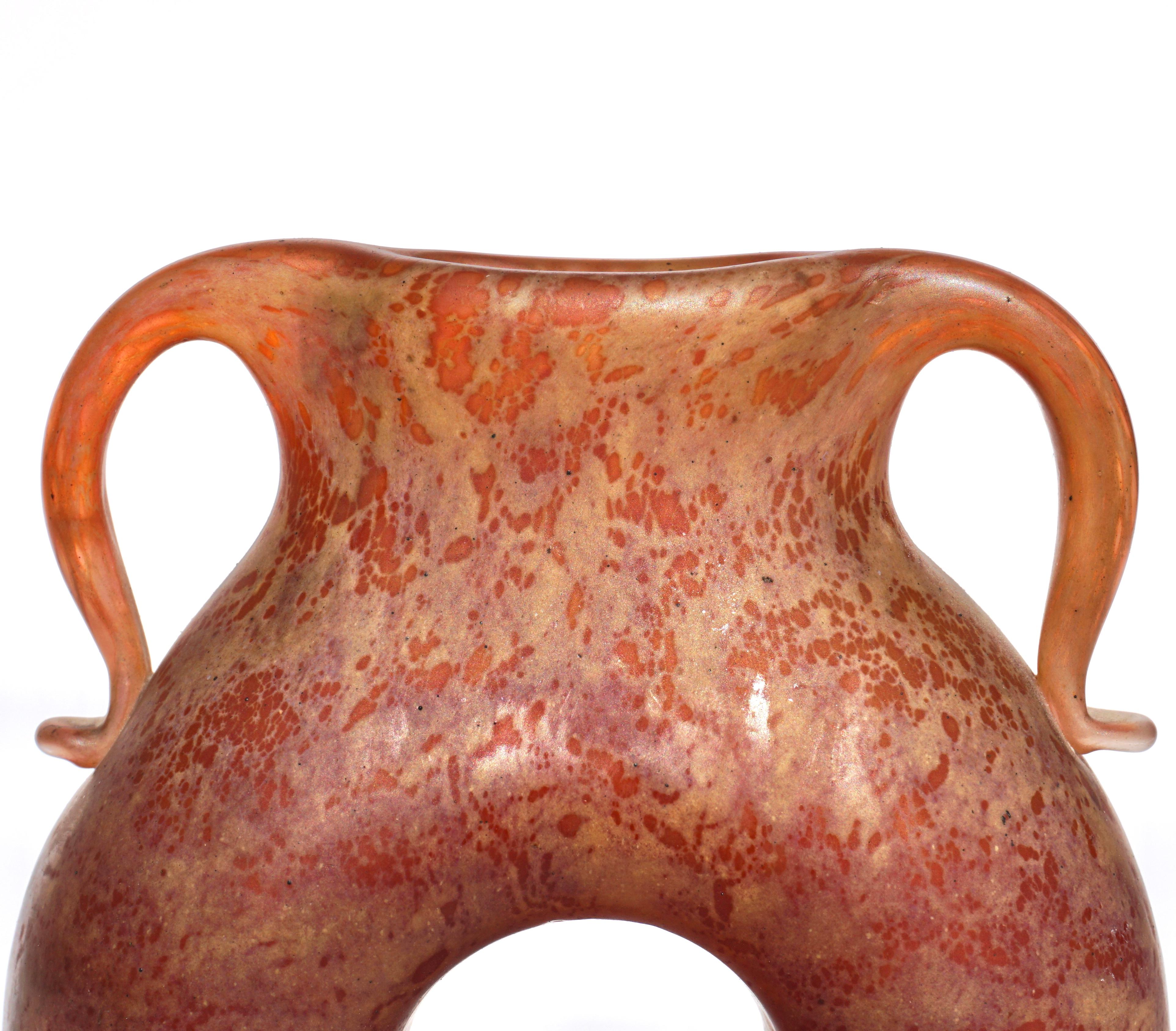 Jugendstil-Vase von Daum Nancy im Zustand „Hervorragend“ im Angebot in Dallas, TX