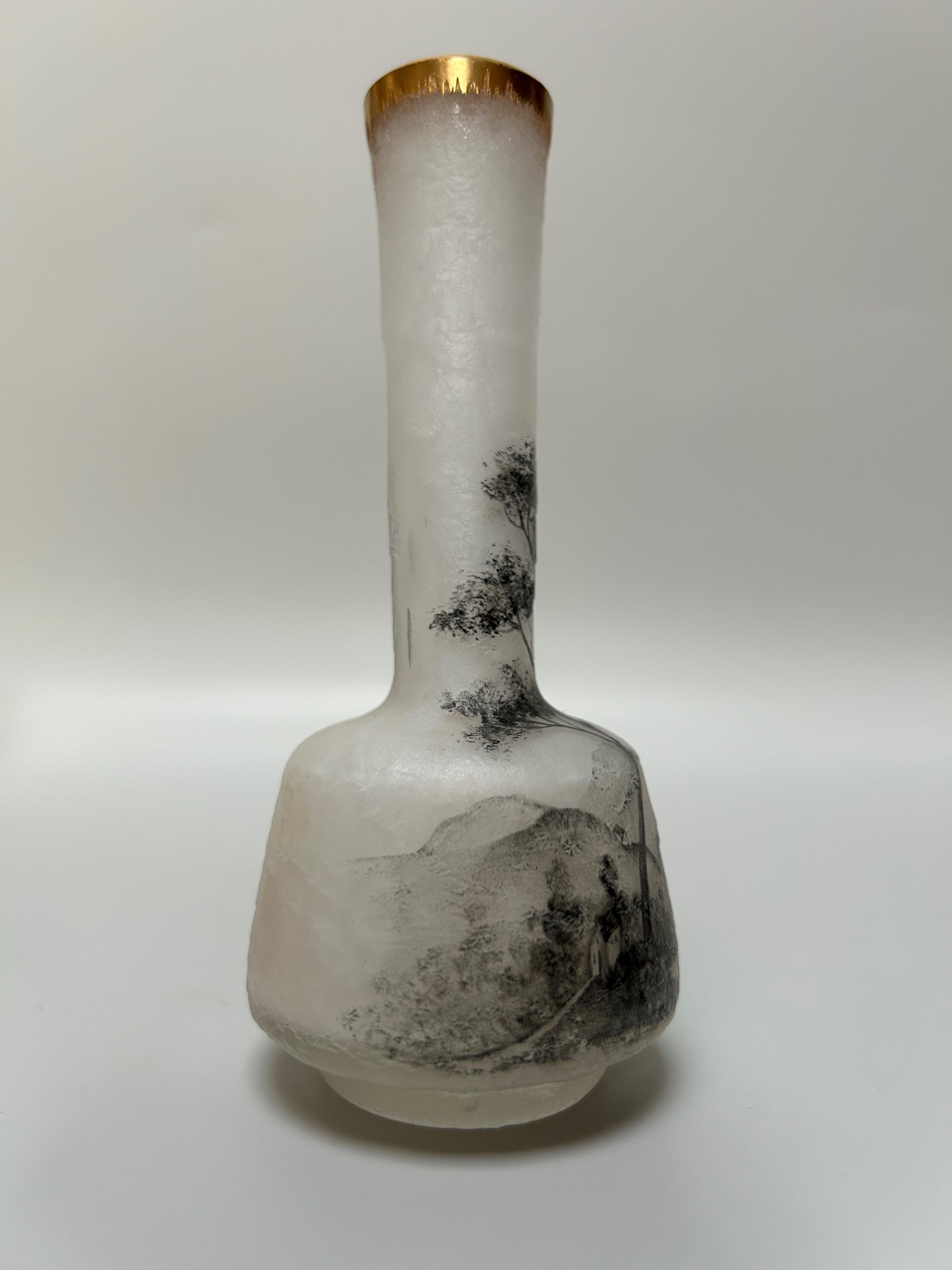 Daum Nancy Jugendstil-Vase (20. Jahrhundert) im Angebot