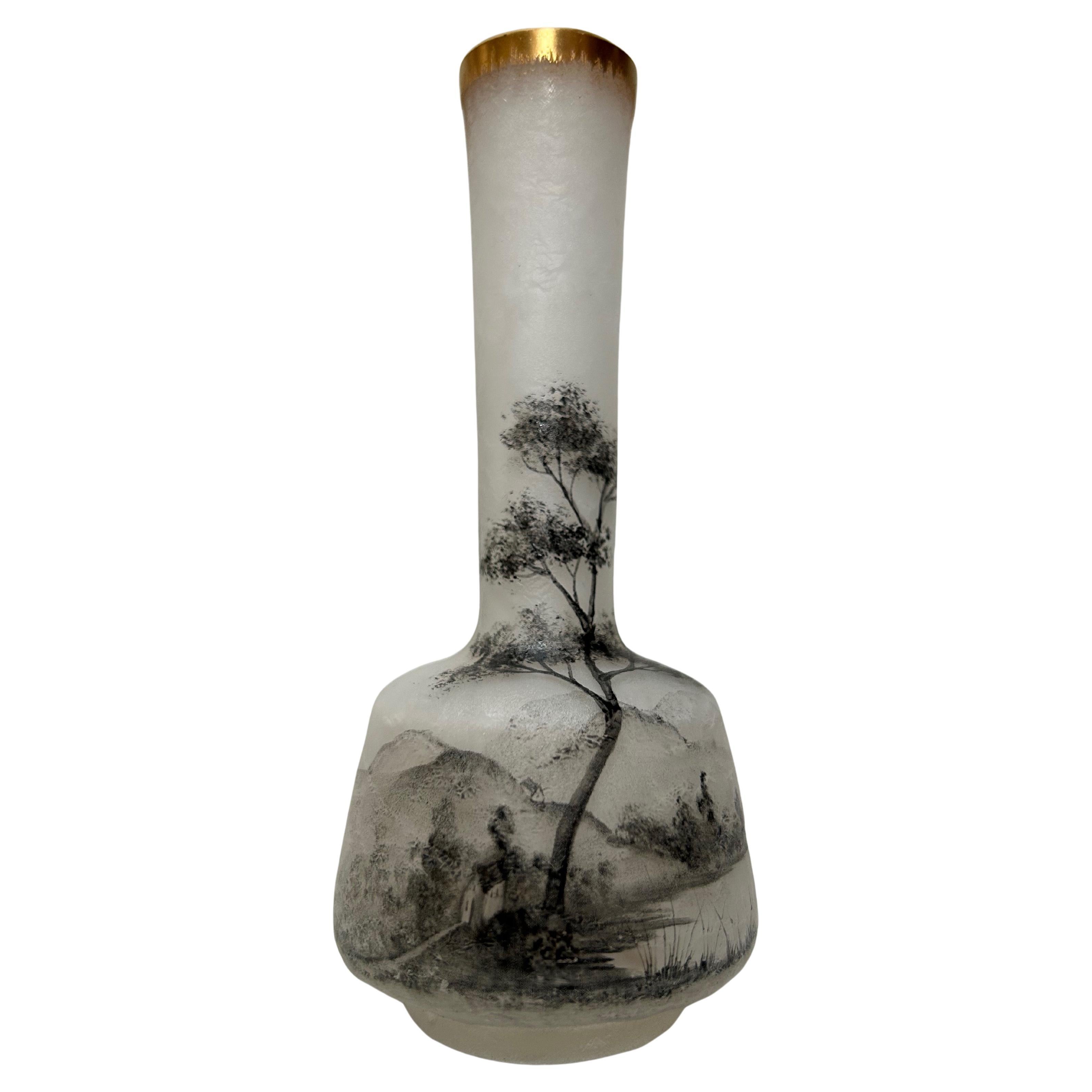 Daum Nancy Art Nouveau Vase