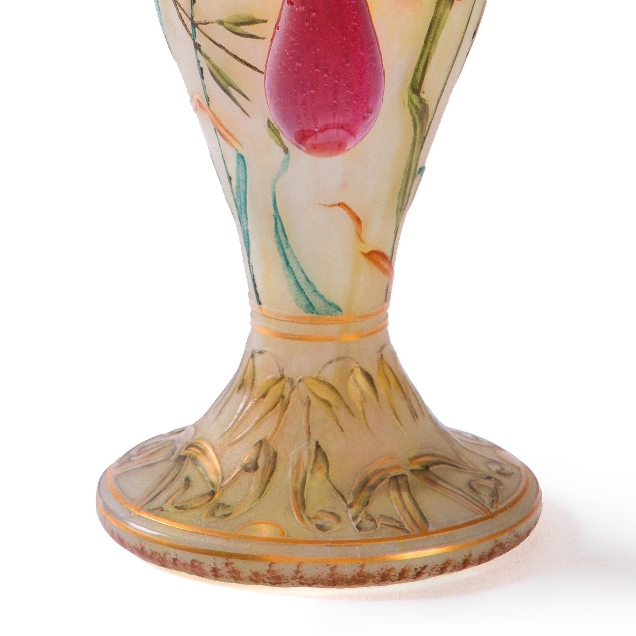 daum vase for sale