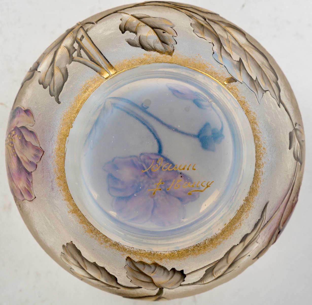 Late 19th Century Daum Nancy bonbonnière 