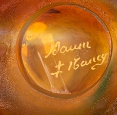 Daum Nancy Cameo and Enamel Glass Vase, France, circa 1910