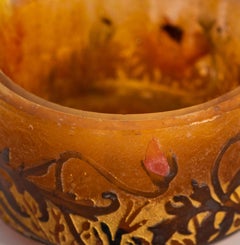 Daum Nancy Cameo Glass Miniature