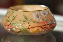 Daum Nancy Cameo Glass Vase