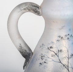 Daum Nancy "Dutch Scene" Vase