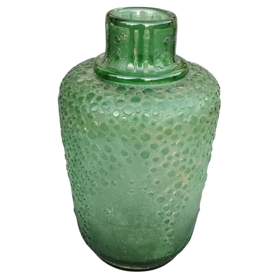 Vase gravé à l'acide Daum Nancy France, vers 1925 en vente