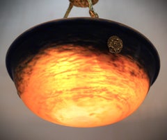 Daum Nancy Französischer Jugendstil-Kronleuchter