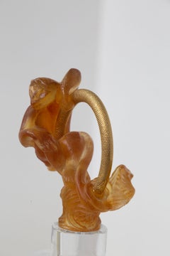 Daum Nancy French Decorative Glass Vase