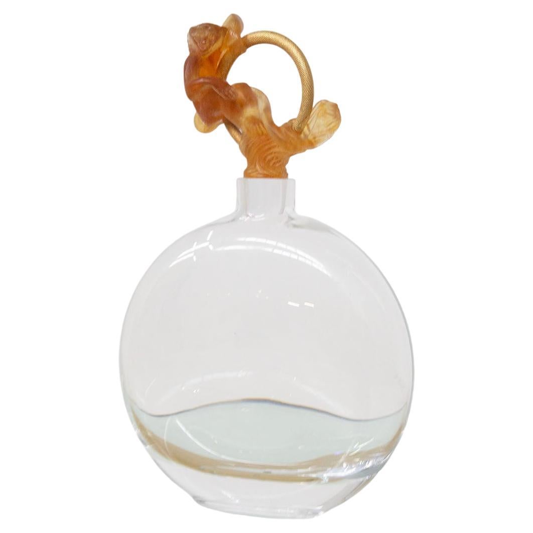 Daum Nancy French Decorative Glass Vase For Sale