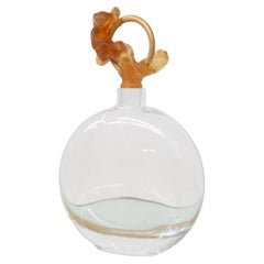 Daum Nancy French Decorative Glass Vase
