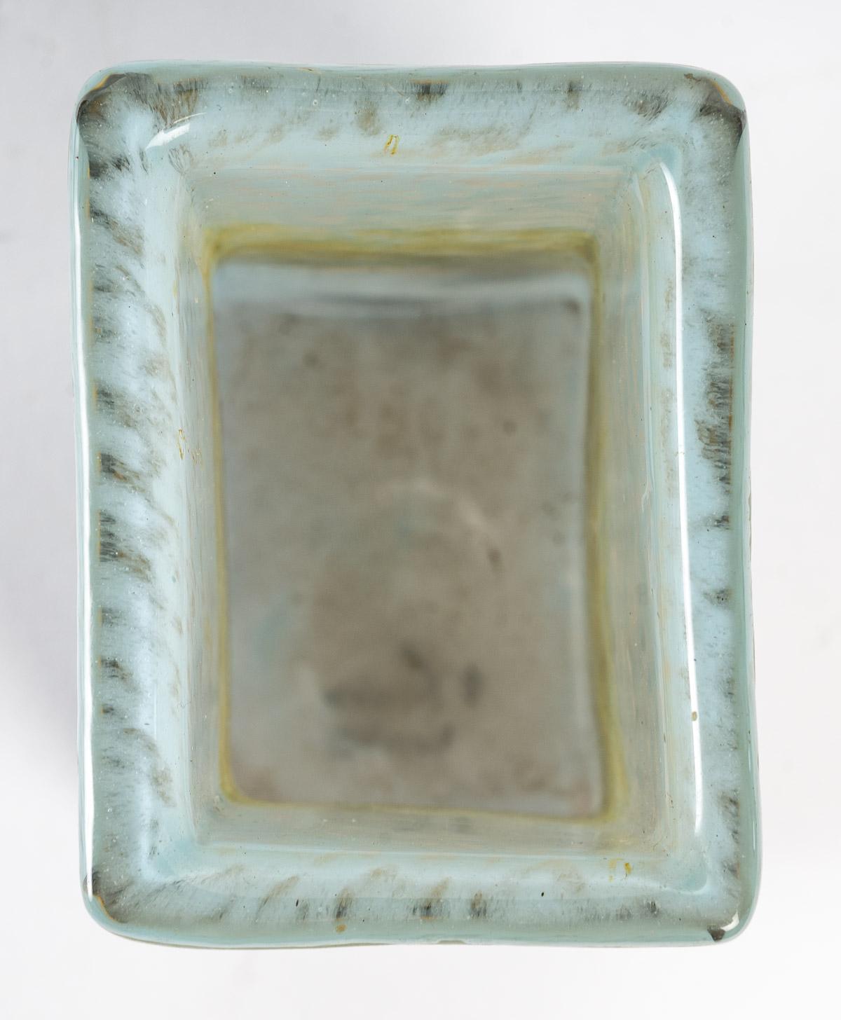 French Daum Nancy Glass Paste, Vase, 1900