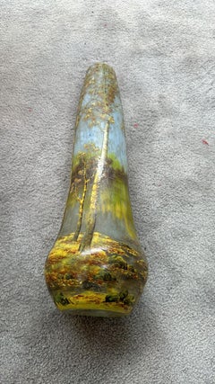 DAUM NANCY “landscape” vase
