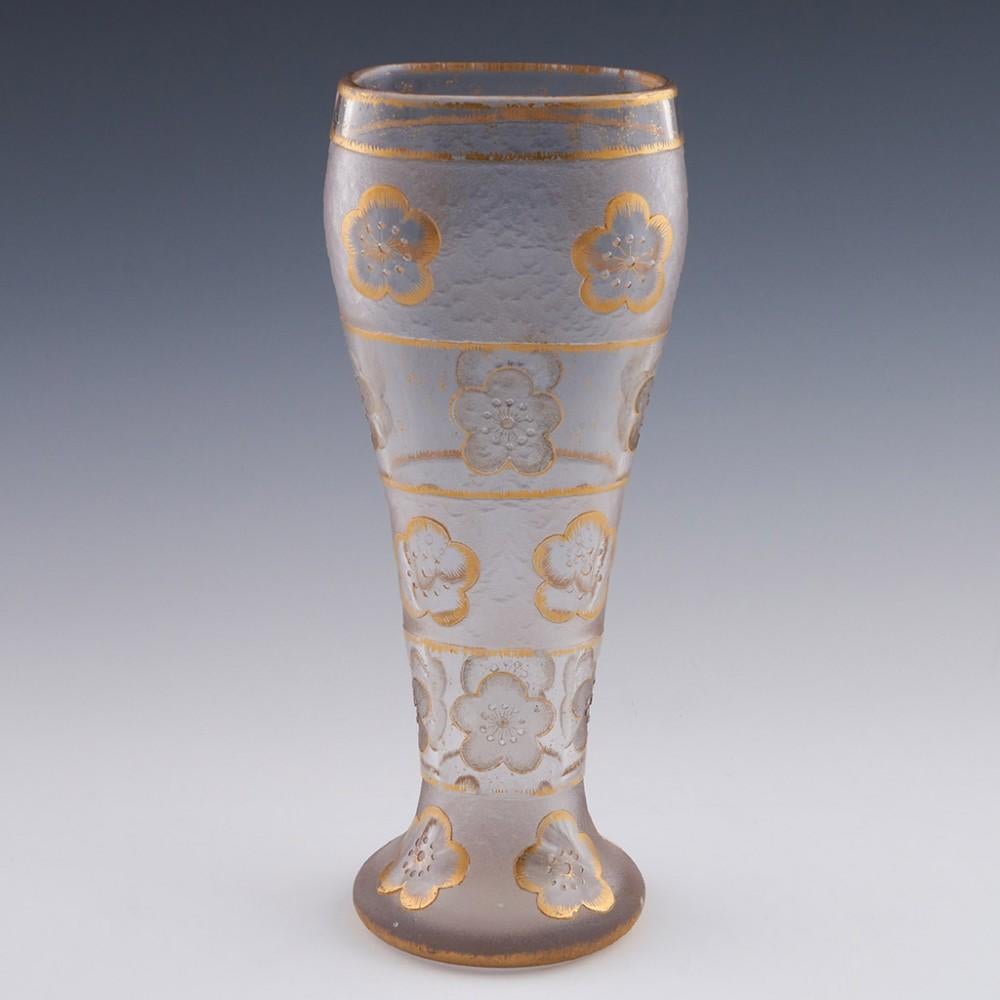 Daum Nancy Poppy Vase, c1895 For Sale 3