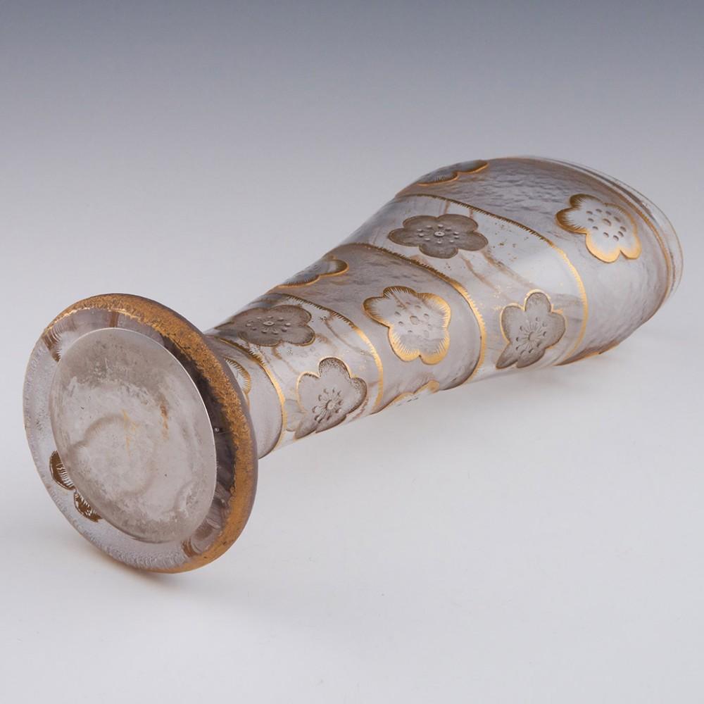 Art Nouveau Daum Nancy Poppy Vase, c1895 For Sale