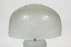 Daum Nancy Reproduction Domed Lamp