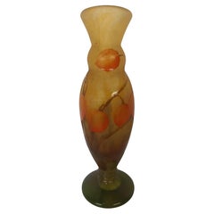 Vaso Daum Nancy Art Nouveau