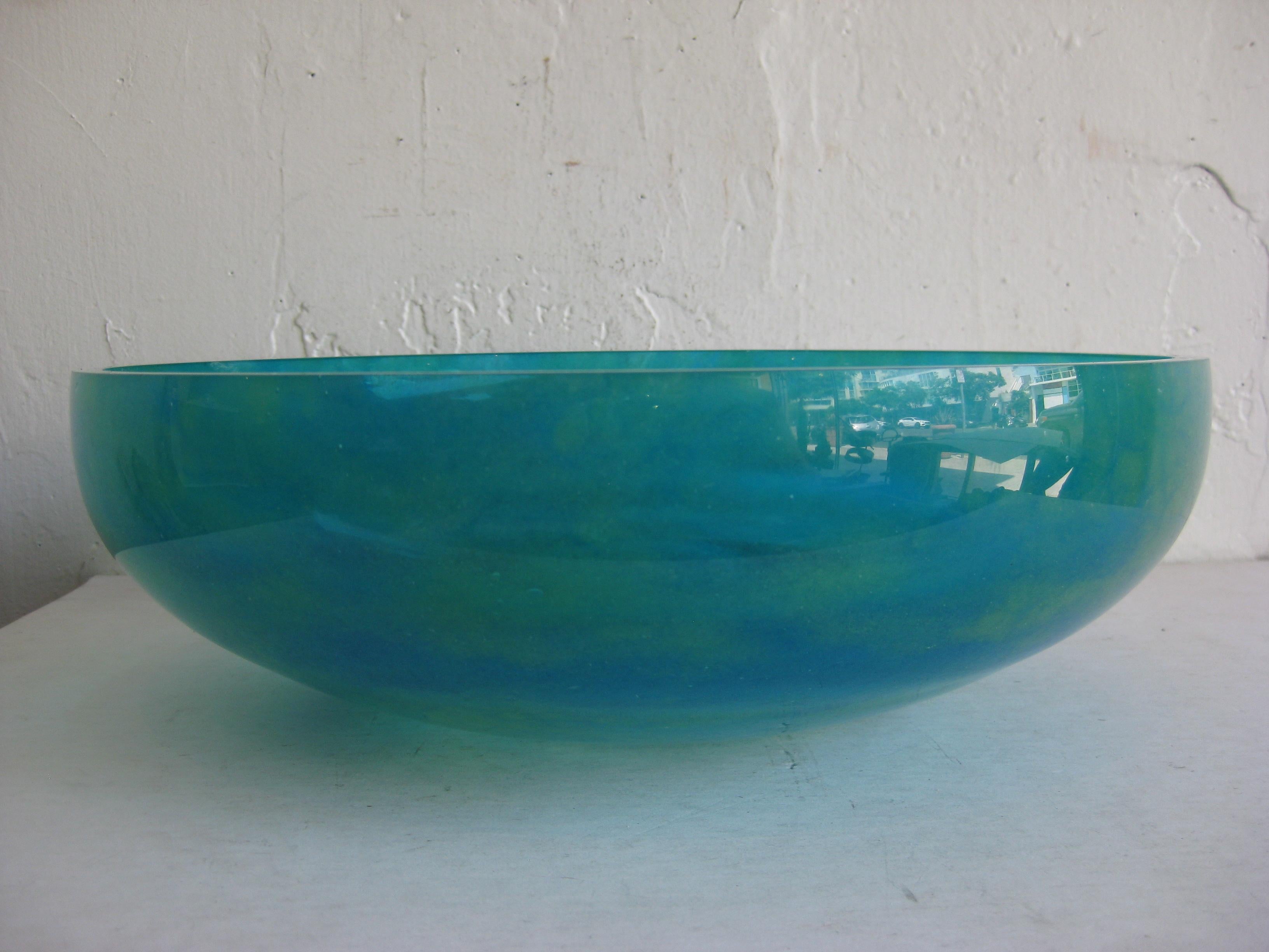 large glass bowl vase