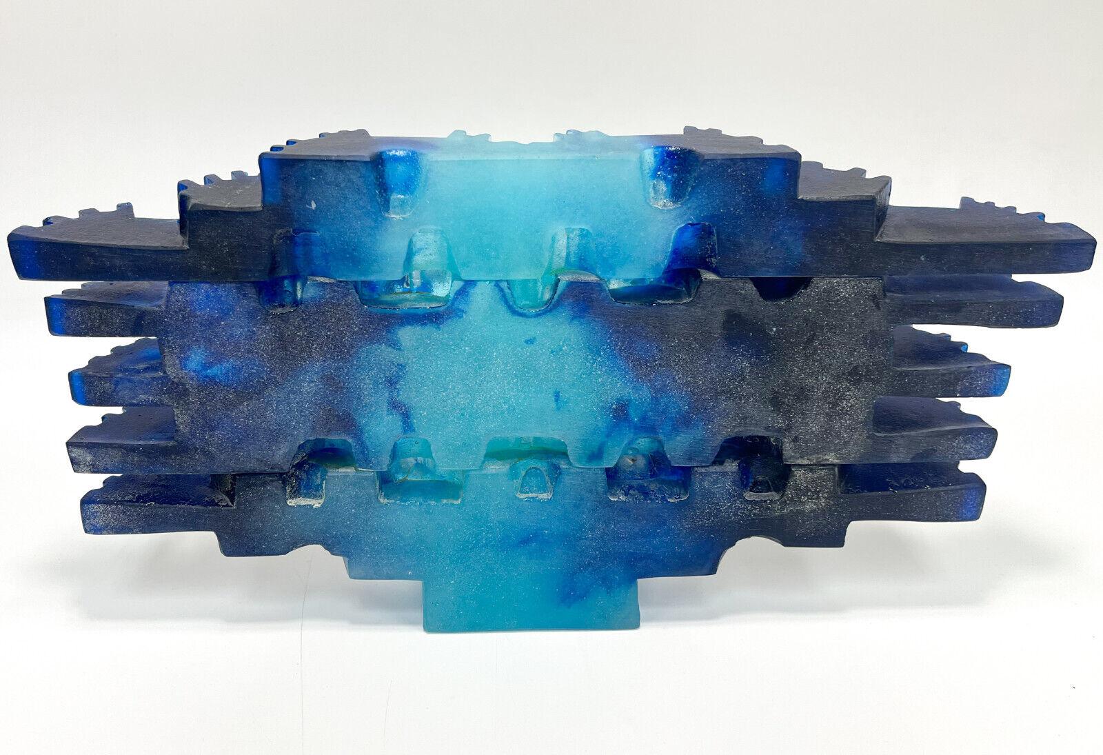 Daum Pate De Vere Abstract Sculpture by Mard De Rosny, Limited Edition of 200 For Sale 3