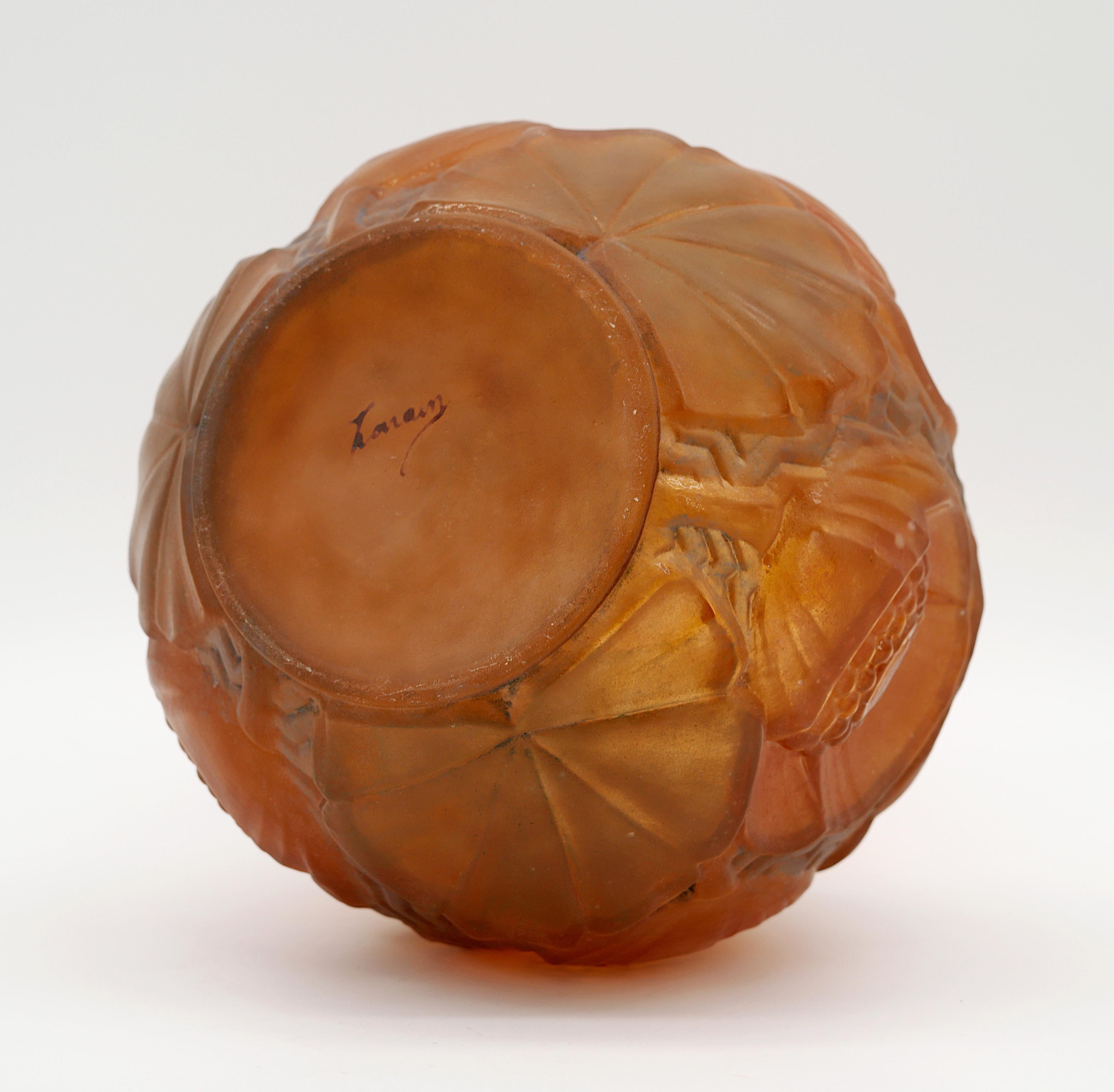 Inizio XX secolo Vaso floreale grande Pierre D'Avesn, 1920 in vendita