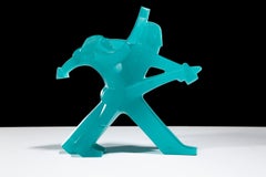 Dan Dailey: Scultura figurativa in vetro Daum "Les Danseurs (I Danzatori)".