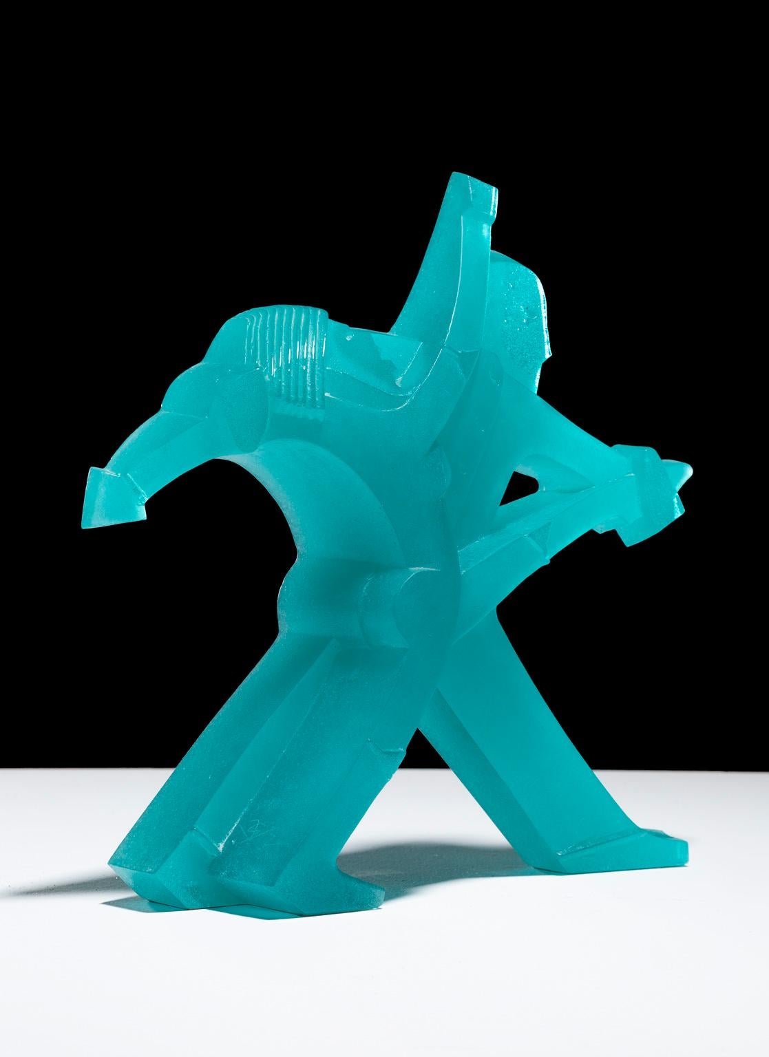 Dan Dailey : Daum Figurative Glass Sculpture 