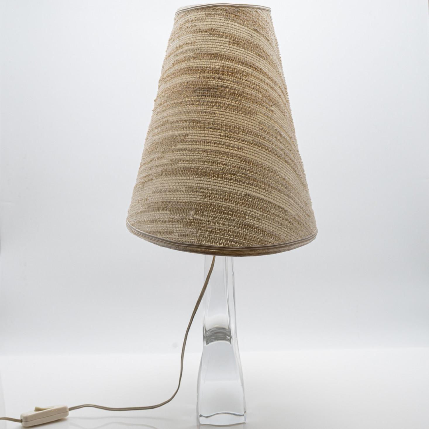 Lampe de table Daum Trou en cristal, France en vente 5