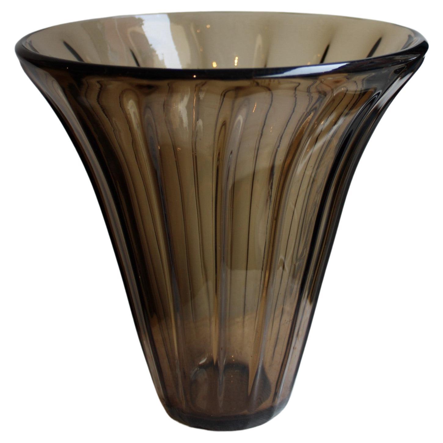 Daum vase, signed Daum Nancy France, 20th century 