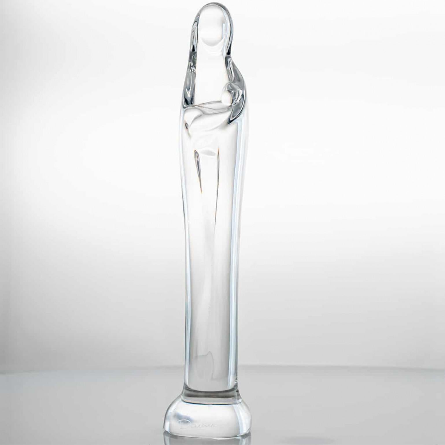 Altro Daum Virgin And Child, France, 1970 in vendita