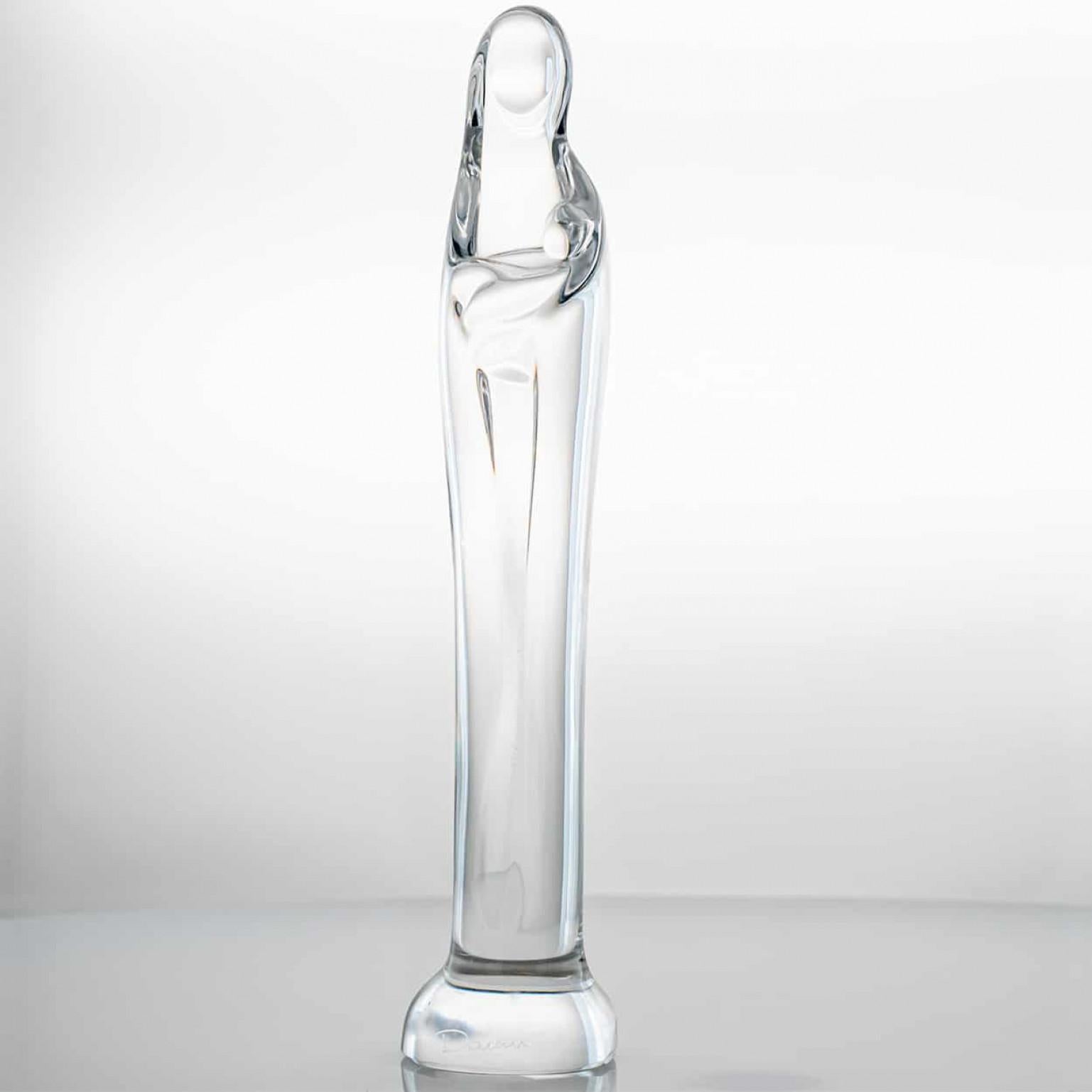 Daum Virgin And Child, France, 1970 (Sonstiges) im Angebot