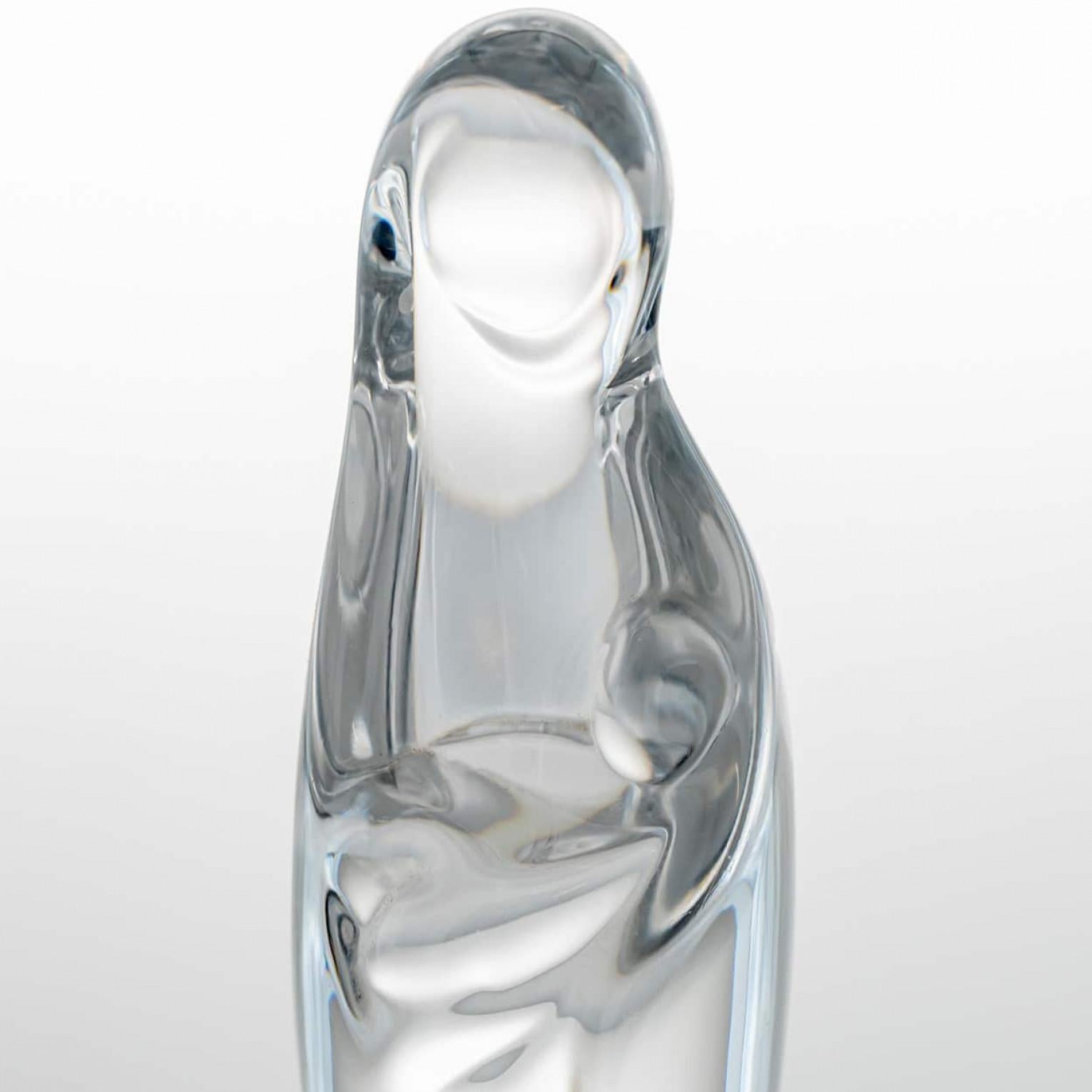 Daum Virgin And Child, France, 1970 im Zustand „Gut“ im Angebot in Rijssen, NL