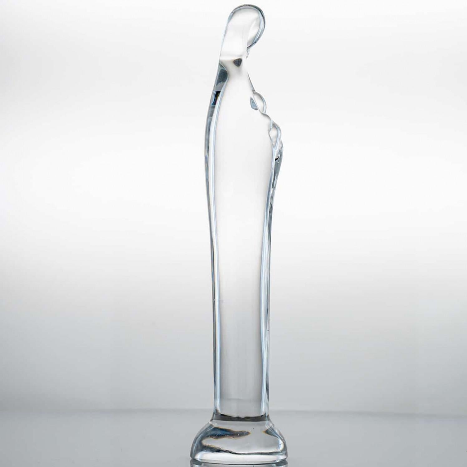 Daum Virgin And Child, France, 1970 (20. Jahrhundert) im Angebot