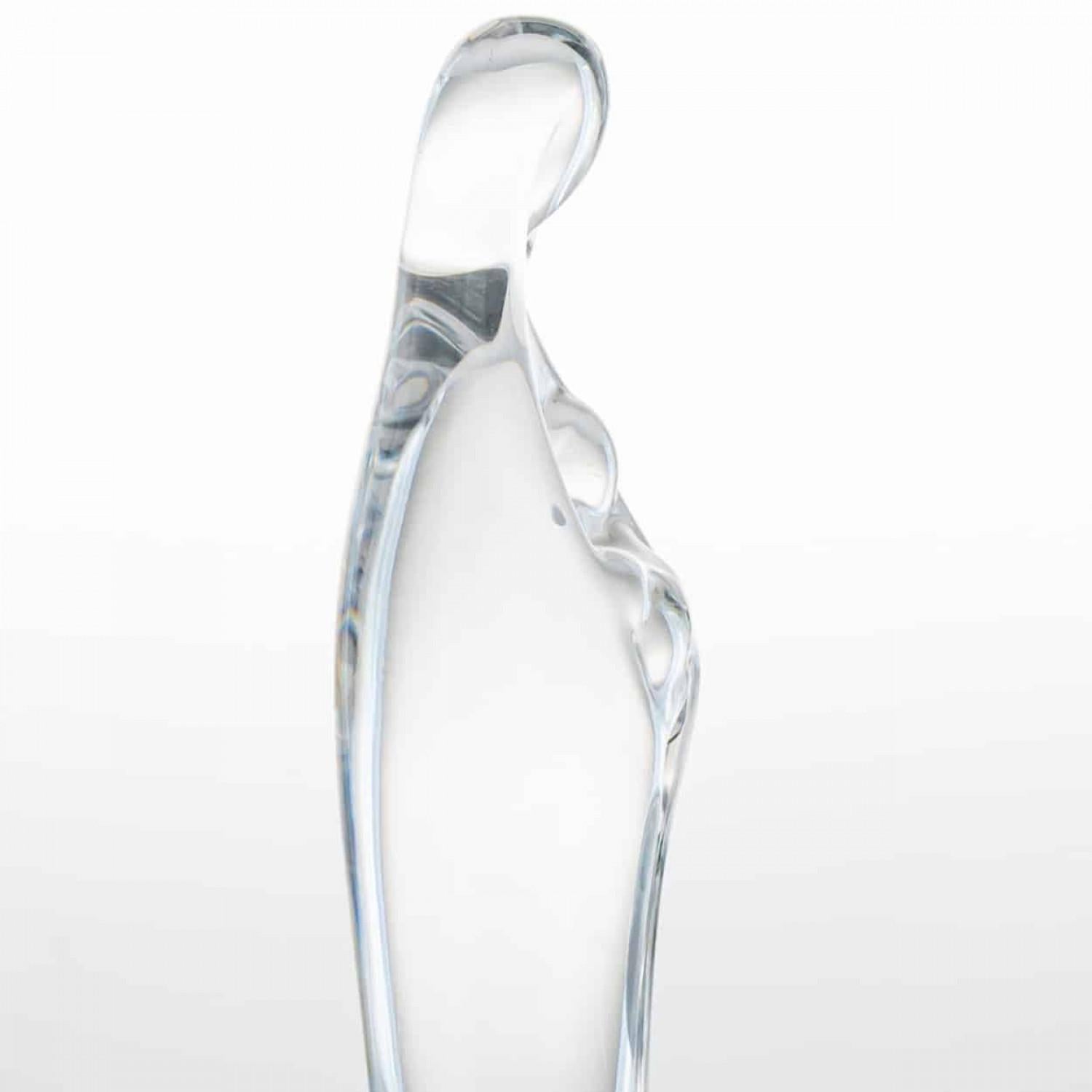 Cristallo Daum Virgin & Child, Francia, 1970 in vendita