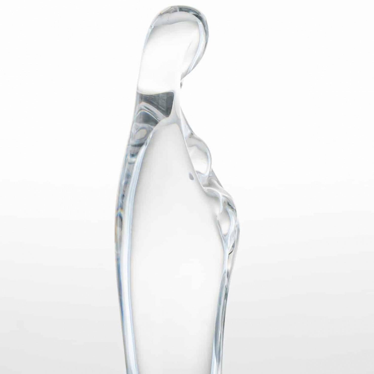 Daum Virgin And Child, France, 1970 (Kristall) im Angebot