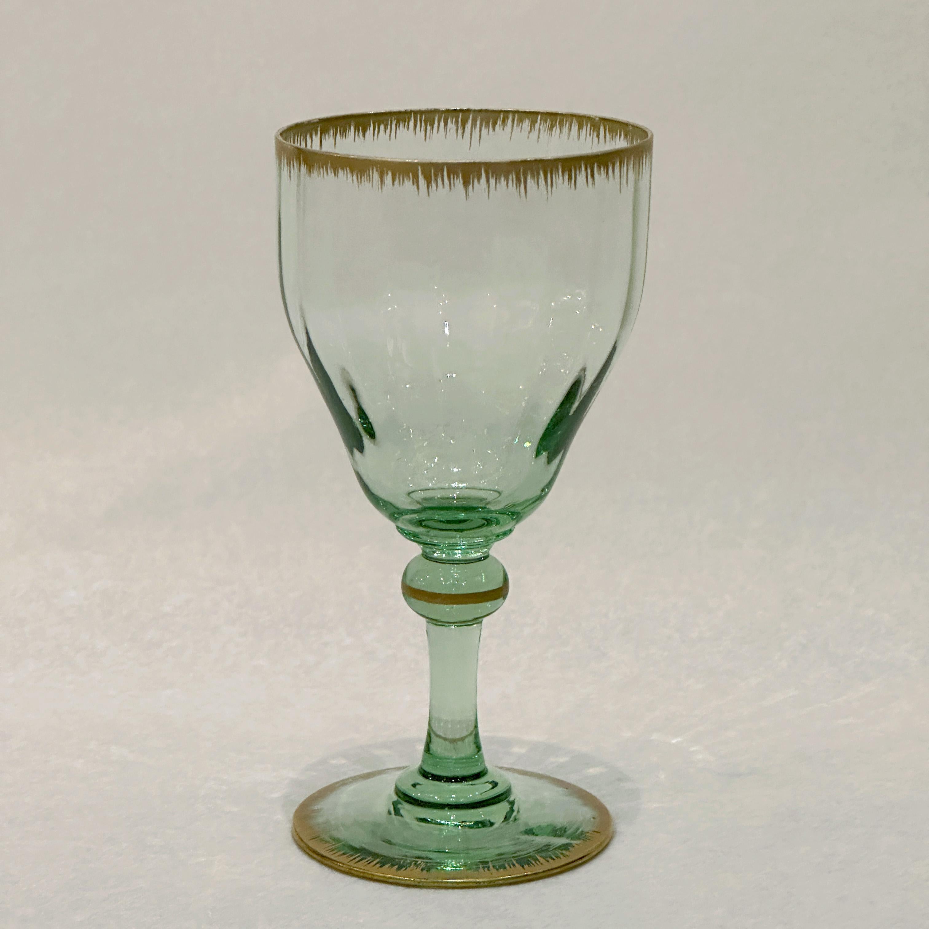 Copa de vino blanco Daum, época Art Nouveau, fabricación de Nancy, hacia 1900 en Bueno estado para la venta en Paris, FR