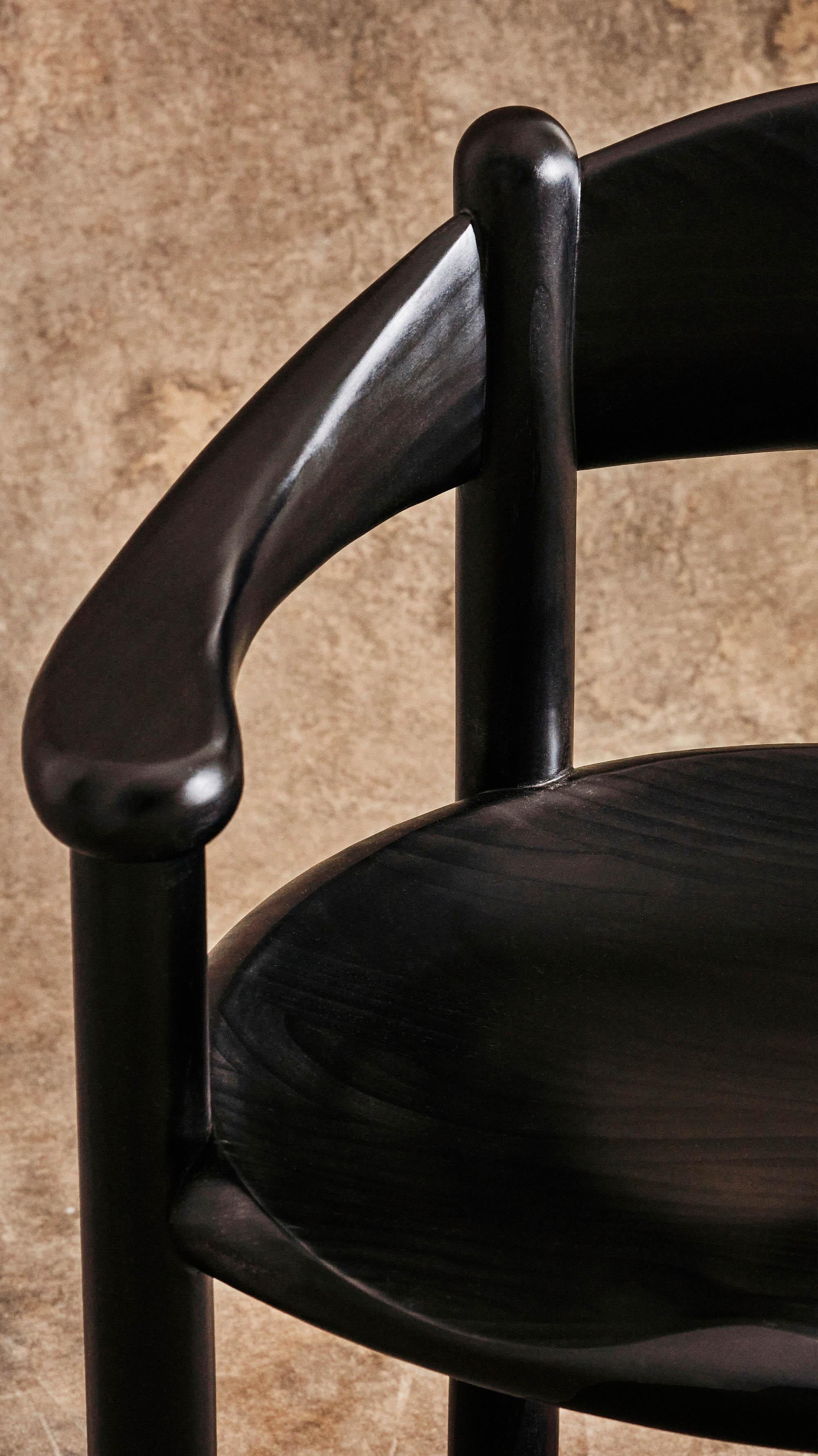 Daumiller Sessel für GUBI in Brown/Schwarzkiefer im Zustand „Neu“ im Angebot in Glendale, CA