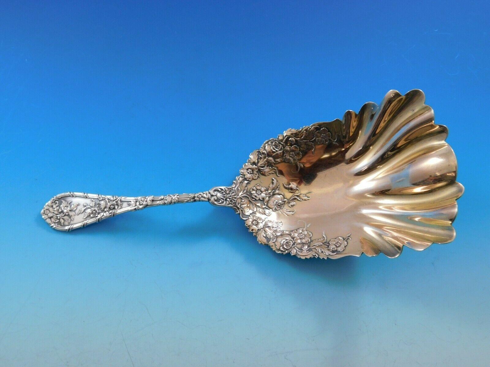 Dauphin by Durgin Gorham Sterling Silver Flatware Set 12 Service 92 Pcs Floral 7