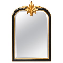 Dauphine Harrison & Gil Baroque Gold Guilt and Black Carved Mirror
