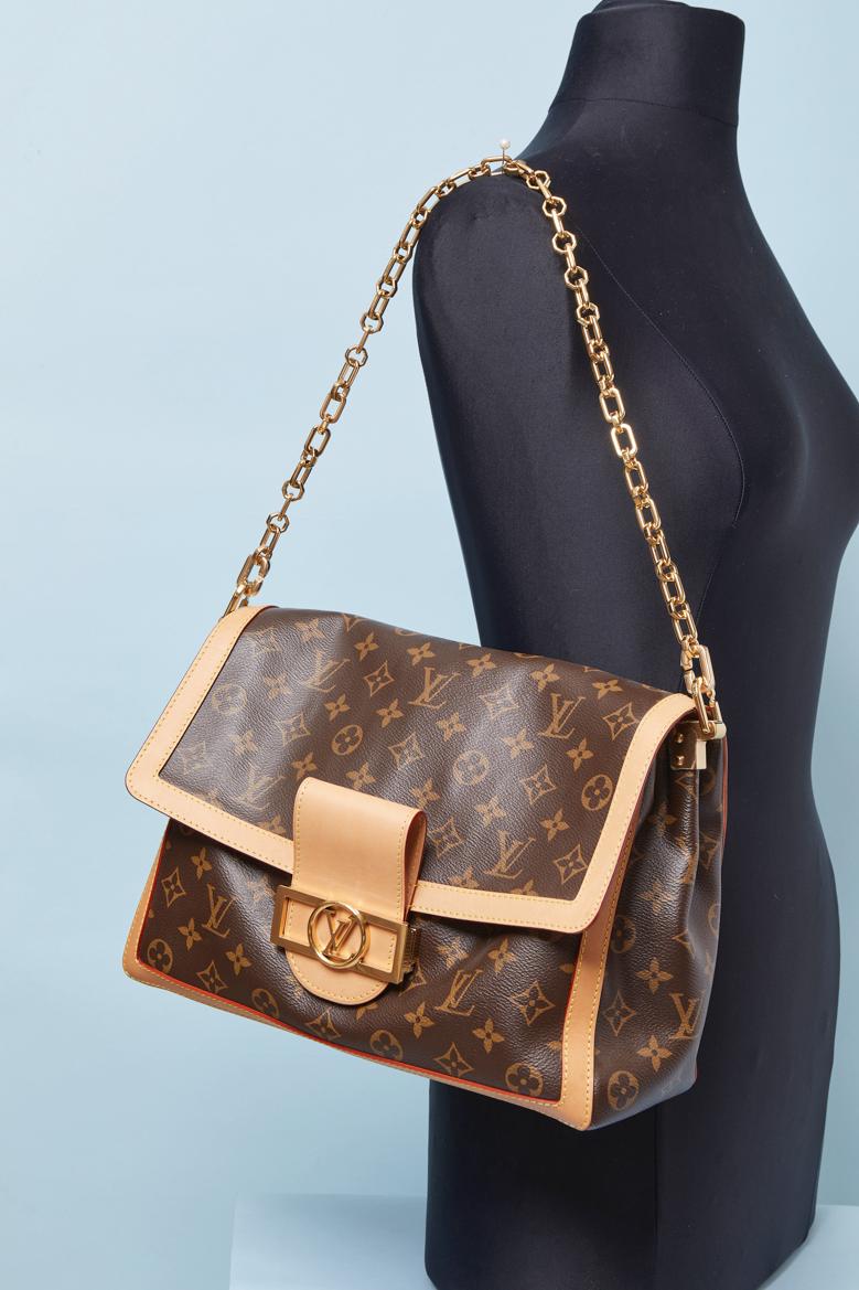 Borsa DAUPHINE in pelle con tracolla a catena LOUIS VUITTON in vendita 2