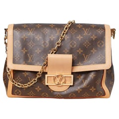 Borsa DAUPHINE in pelle con tracolla a catena LOUIS VUITTON