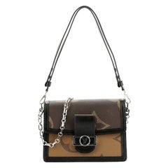 Dauphine Shoulder Bag Limited Edition Reverse Monogram Giant MM