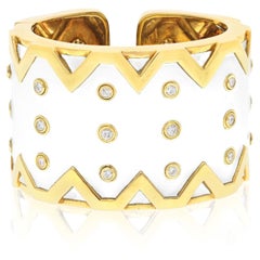 Yellow Gold Cuff Bracelets