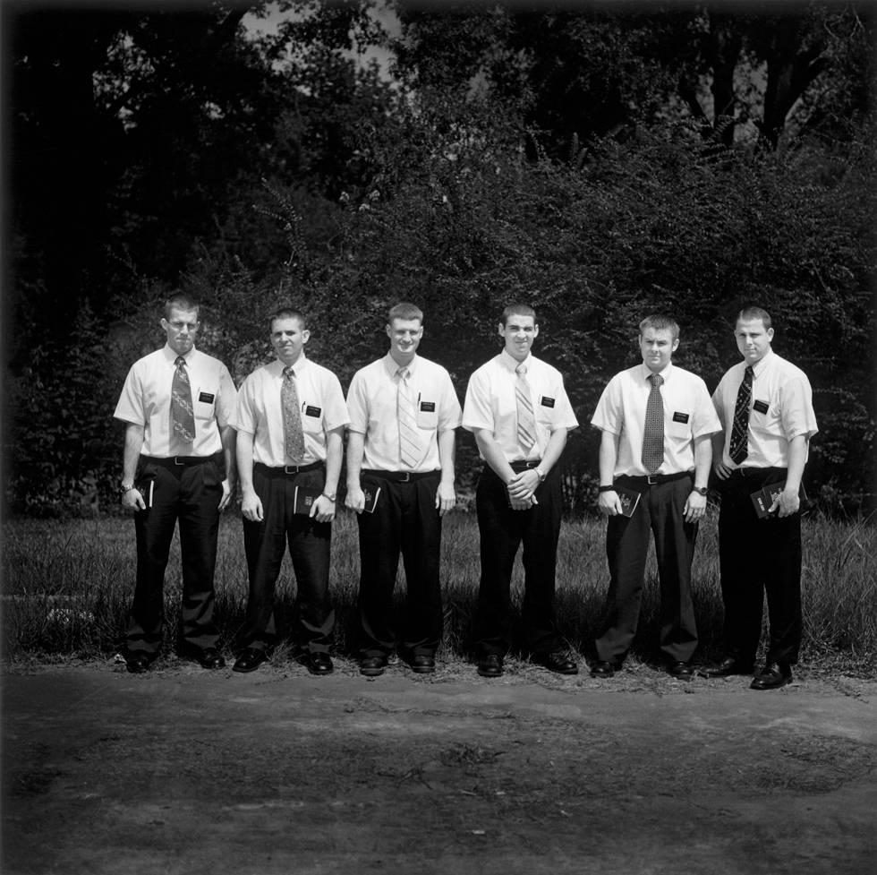 Dave Anderson Portrait Photograph - Mormon Missionaries